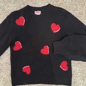 kate spade Heart Pop Wool Sweater (XS)